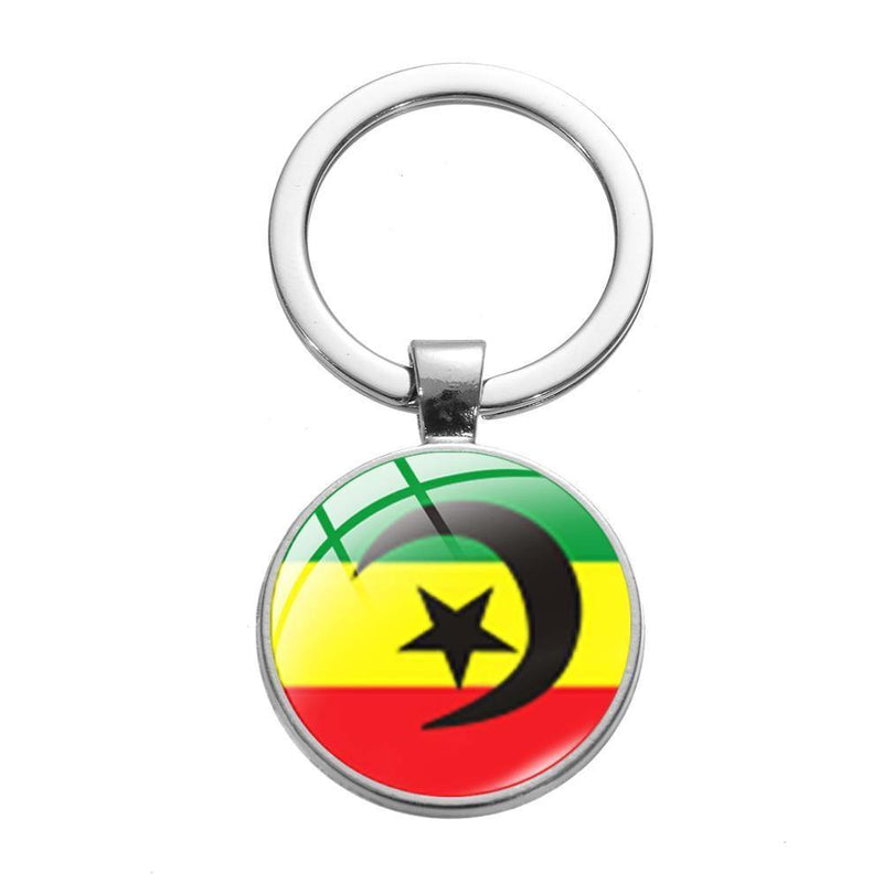 Porte clef Rasta croissant | Rasta Lion