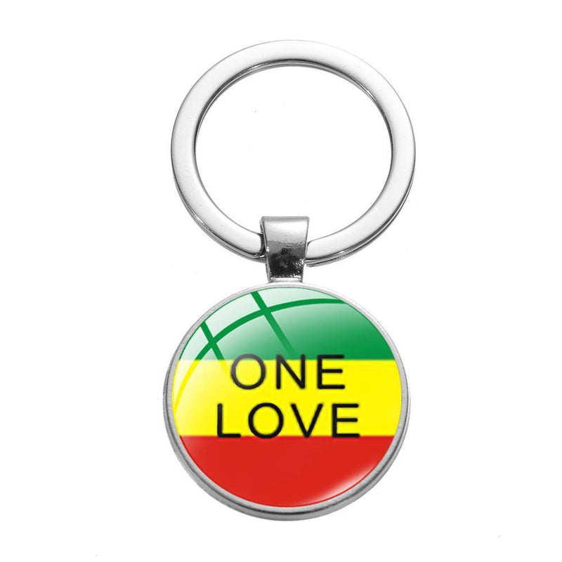 Porte clef Rasta one love | Rasta Lion