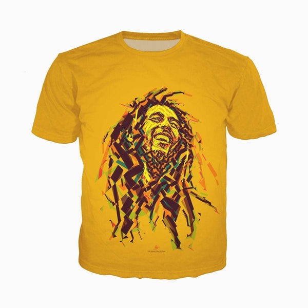 Tee-shirt Bob Marley Roi du Reggae | Rasta-Lion
