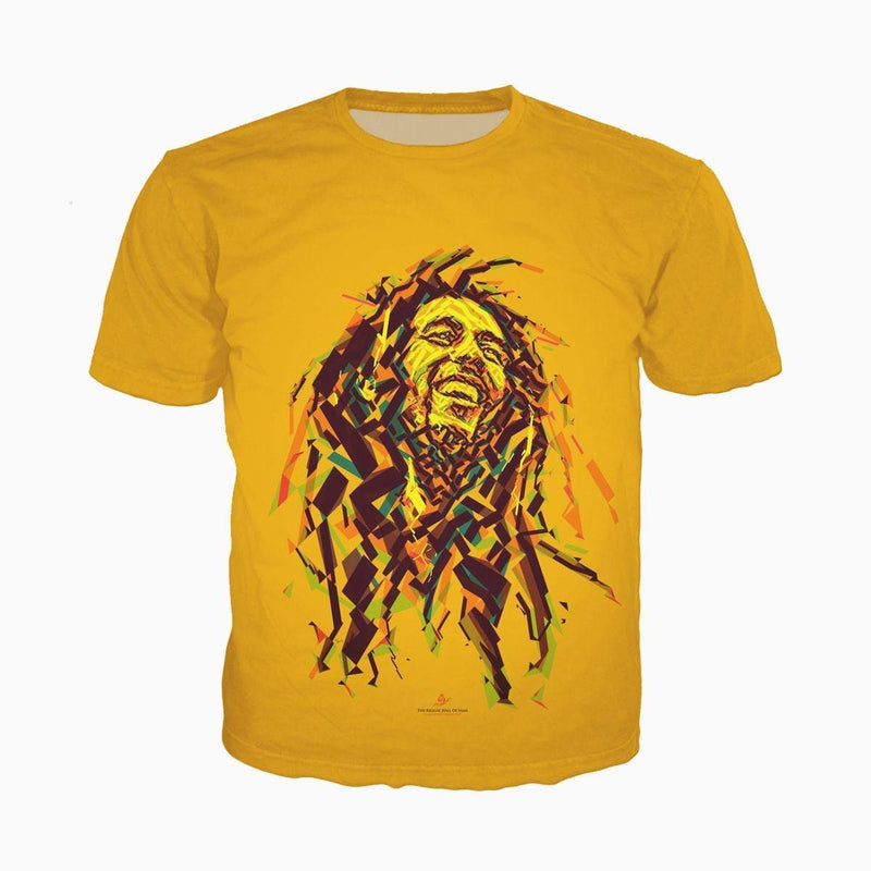 Tee-shirt Bob Marley Roi du Reggae | Rasta-Zion