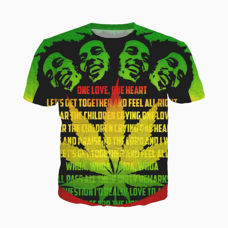 T-shirt Bob Marley "One Love" | Rasta-Zion