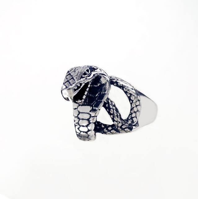 bague animaux cobra | Rasta Lion