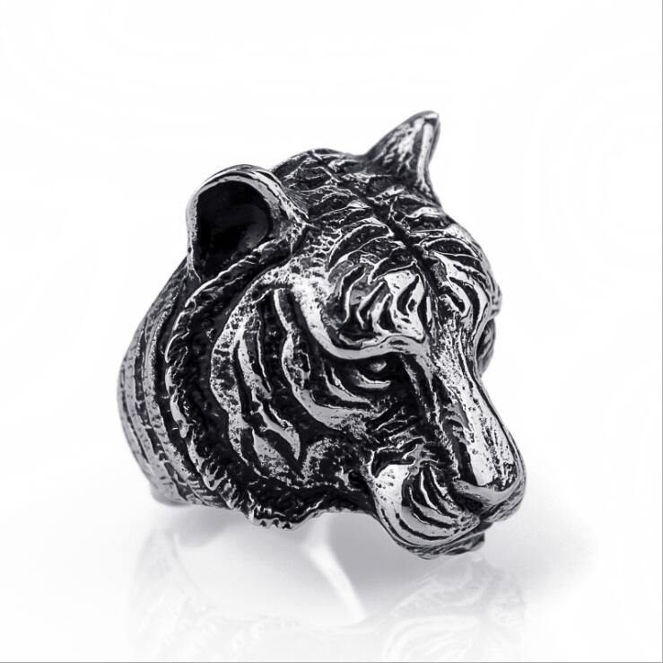 bague animaux tigre | Rasta Lion