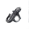 bague animaux lezard | Rasta Lion
