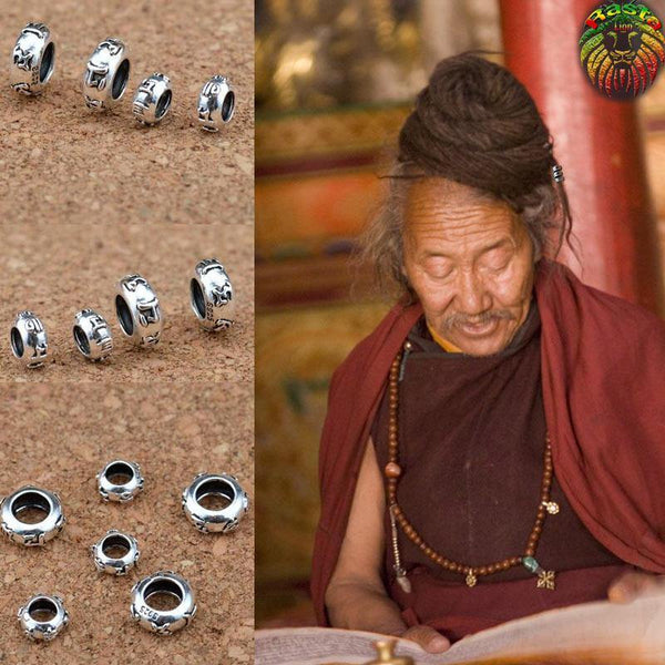Bijou Dreadlocks Tibétain (Argent Massif) | Rasta-Lion