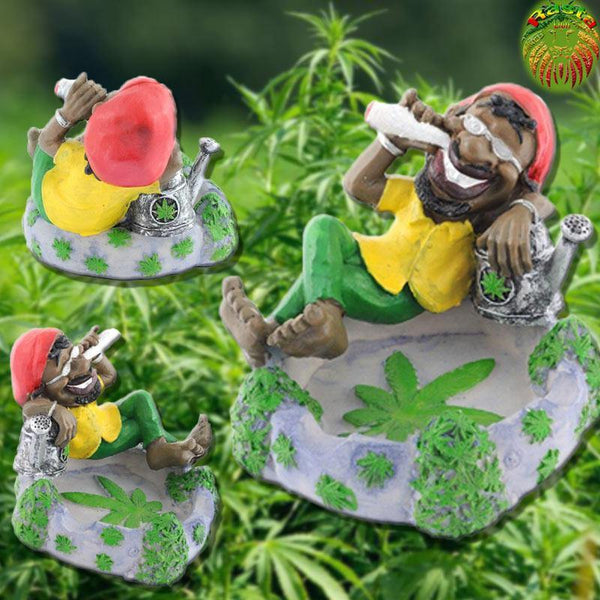 Cendrier Rasta Jardinier | Rasta-Lion