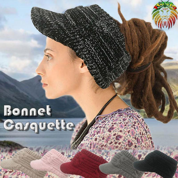 Casquette Laine Femme Ouverte | Rasta-Lion