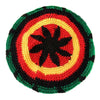 Bonnet Rasta Au Crochet vue du dessus | Rasta Lion
