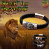 Bracelet Lion Cuir | Rasta-Lion