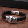 Bracelet Lion Cuir égyptien | Rasta-Lion