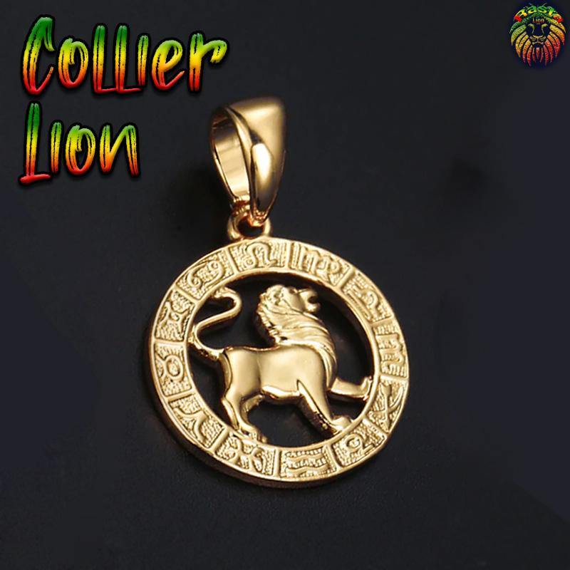 Pendentif Lion sans chaine | Rasta-Lion™ : Magasin Rasta en Ligne