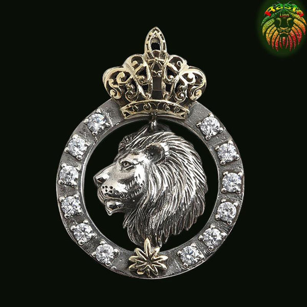 Collier Pendentif Lion Rasta | Rasta-Lion