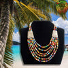 Collier Perles Multicolores | Rasta-Zion