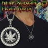 Collier Feuille de Canabis | Rasta-Lion