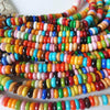 Collier Perles Multicolores africain | Rasta-Zion
