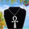 Collier Croix D'ankh XL Argent | Rasta-Lion™