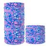 Bandana tube fleur sur fond rose | Rasta Lion