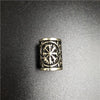 Perles Cheveux Viking Vegvisir(2) Bronze | Rasta Lion