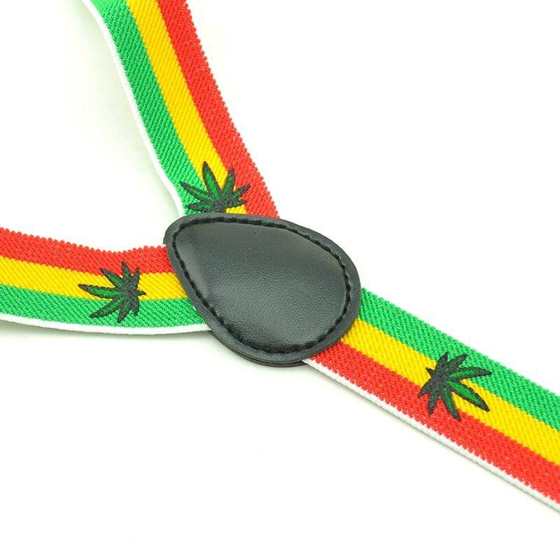 Bretelle Rasta détail du Y dans le dos | Rasta-Lion