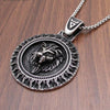 Collier Lion  Acier 416 massif variante 1 | Rasta-Lion™ : Magasin Rasta en Ligne