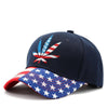 Casquette Rasta brodé bleu marine | Rasta-Zion