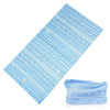 Bandana tube ethnique bleu  | Rasta Lion