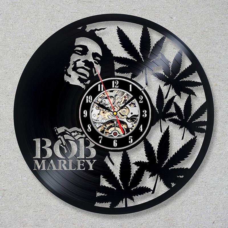 Horloge Bob Marley drapeau | Rasta-Lion