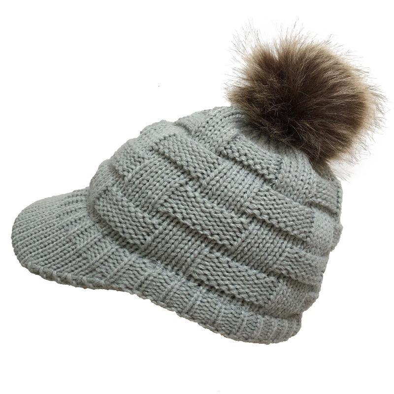 Bonnet Casquette Femme Ouverte grise claire | Rasta-Lion