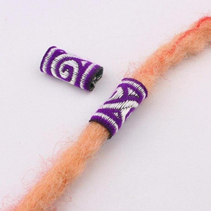 Dreadlocks Décoration Tissu violet | Rasta-Lion