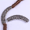 Bijoux dreadlocks tube creux fleur métal | Rasta Lion