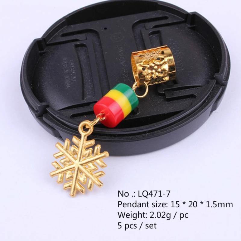 Bijou dreadlocks flocon de neige | Rasta-Lion