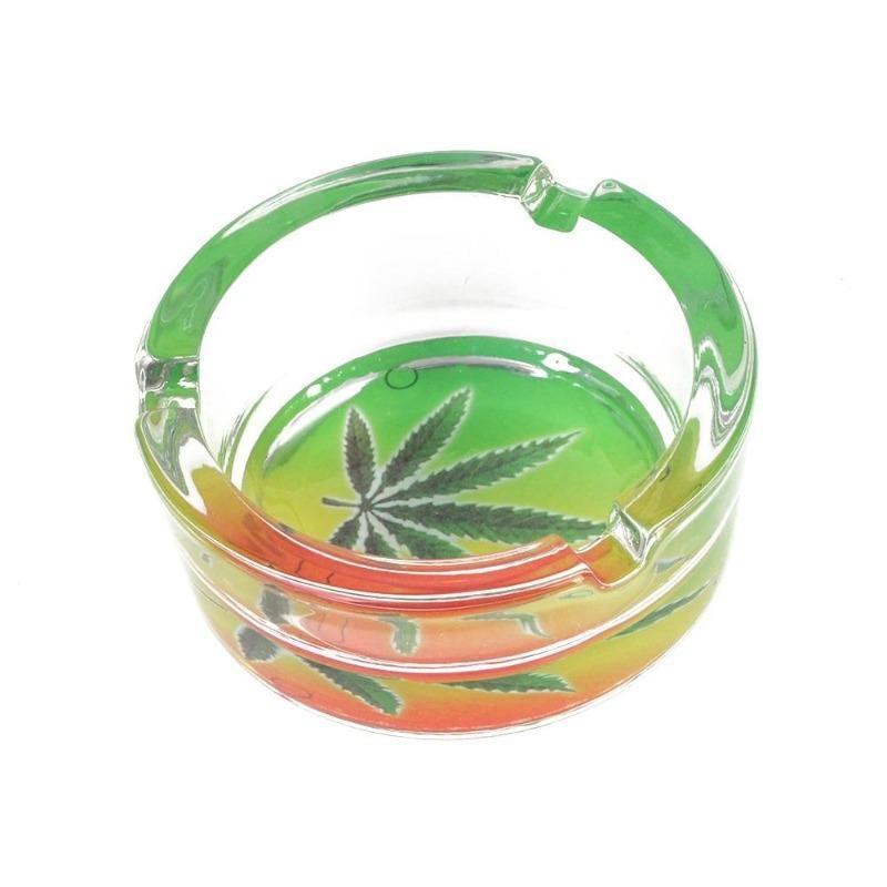 Cendrier Bob Marley feuille cannabis | Rasta-Lion