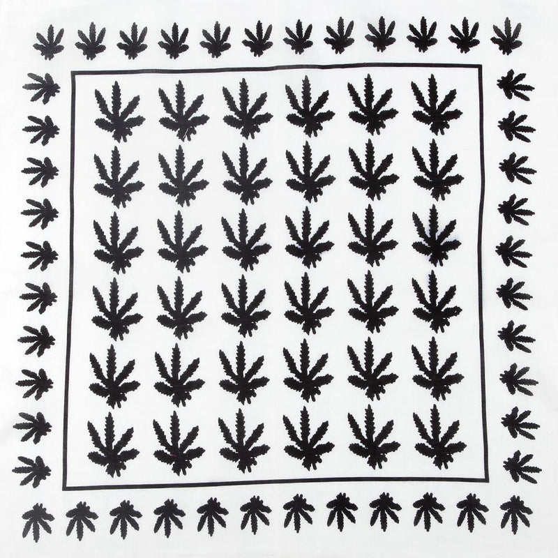 Bandana Rasta Chanvre blanc et noir | Rasta Lion