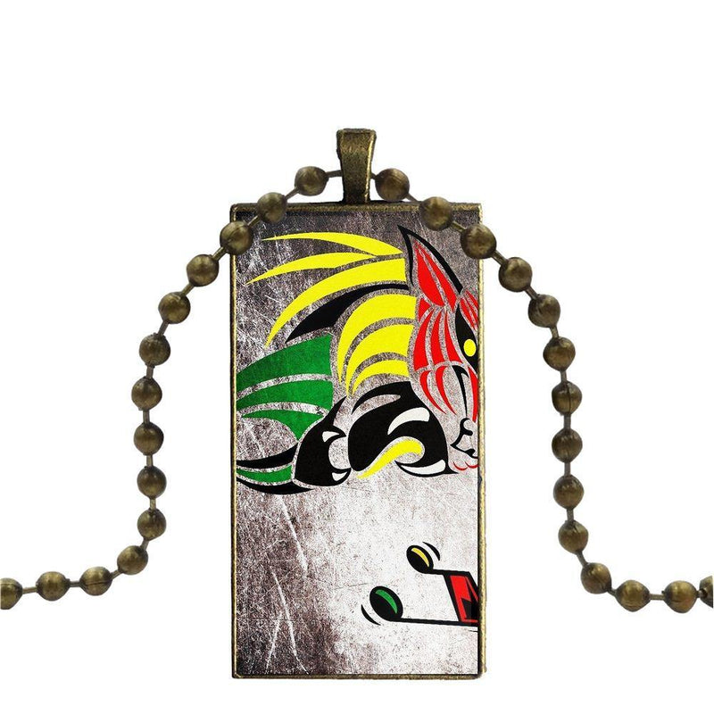 Collier Lion Rasta reggae | Rasta-Lion