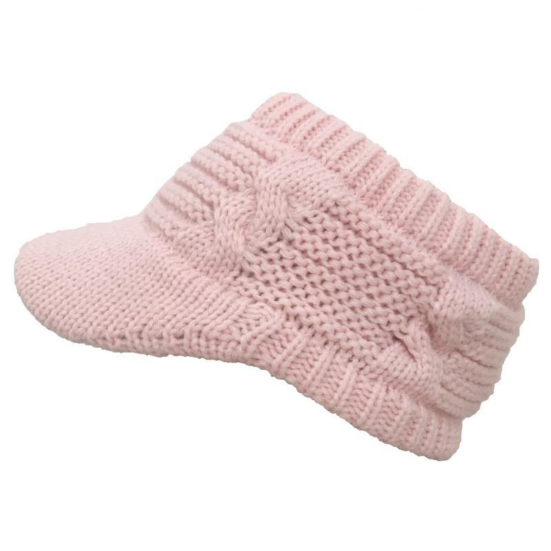 Casquette Laine Femme Ouverte rose | Rasta-Lion