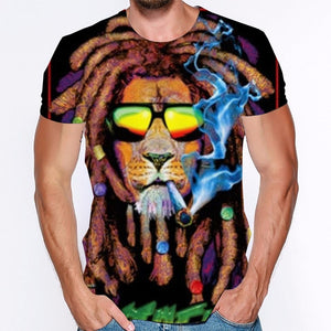 T-shirt Rasta  Lion Rasta