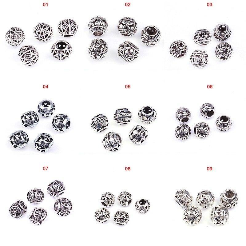 Perles Cheveux Métal 10 variantes | Rasta-Lion