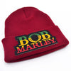 Bonnet Bob Marley Unisex, rouge | Rasta-Lion™ - La Boutique Rasta.