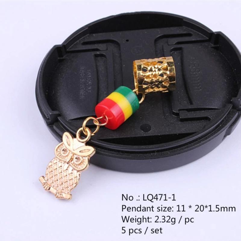 Bijou dreadlocks chouette | Rasta-Lion