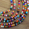 Collier Perles rondes Multicolores | Rasta-Zion
