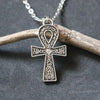 Pendentif croix d'ankh avec chaine assortie | Rasta-Lion
