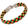 Bracelet Rasta <br> Cuire Tressé. | Rasta-Lion™ : Magasin Rasta en Ligne