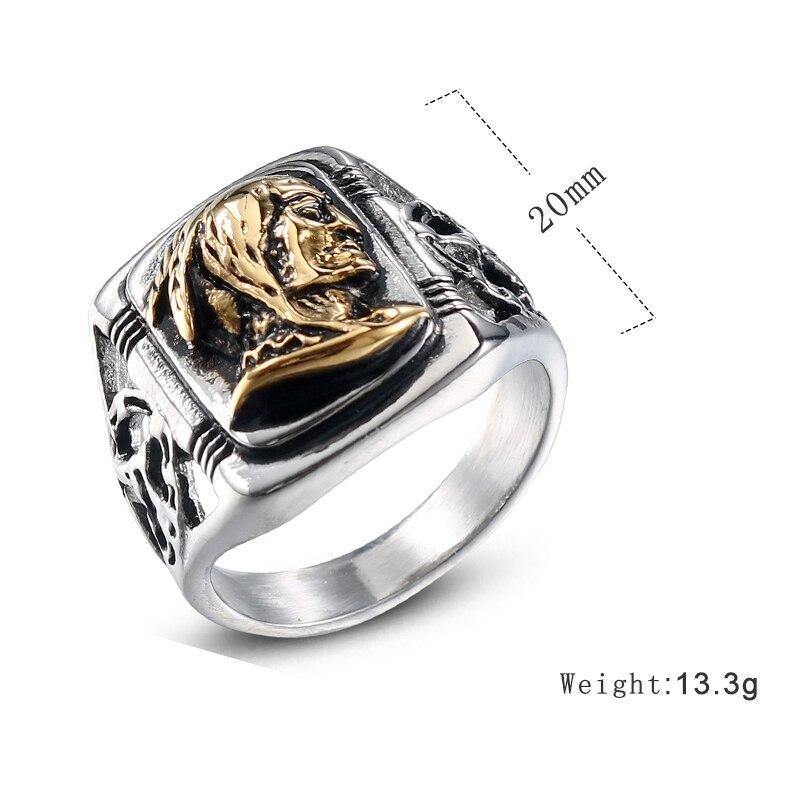 Bague Tête de Rasta dimentions | Rasta-Zion™