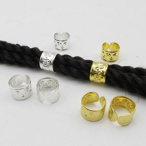 Bagues dreadlocks ajustables | Rasta Lion