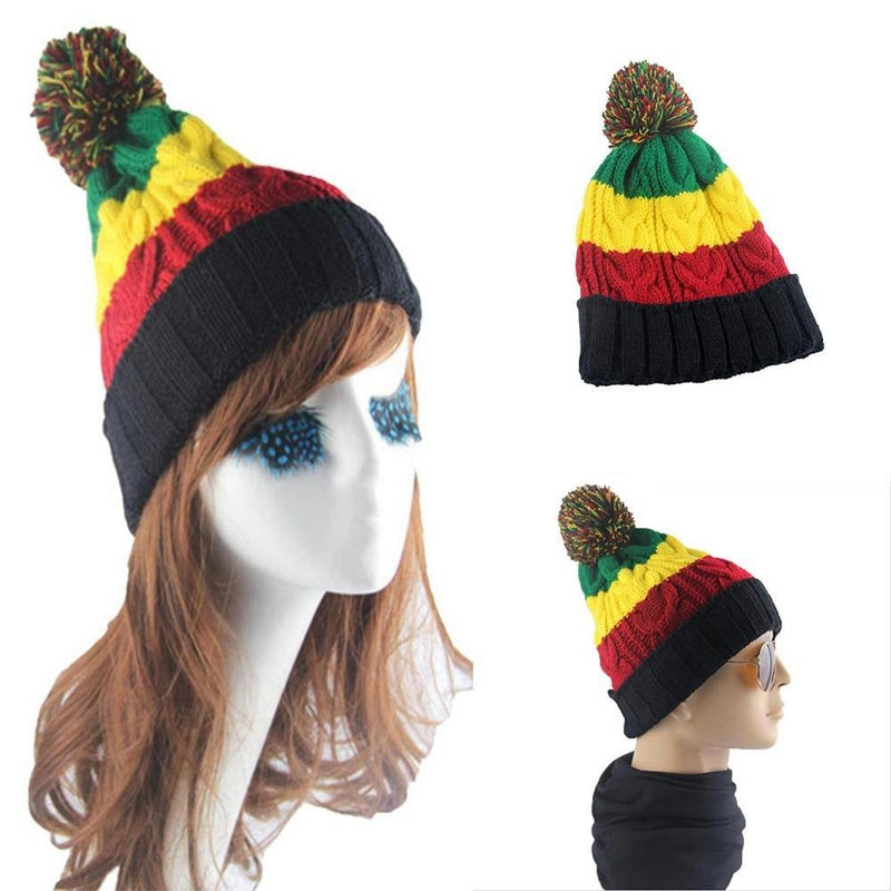 Bonnet Rasta tricot Miste pour l'hivers | Rasta-Lion™ - La Boutique Rasta.