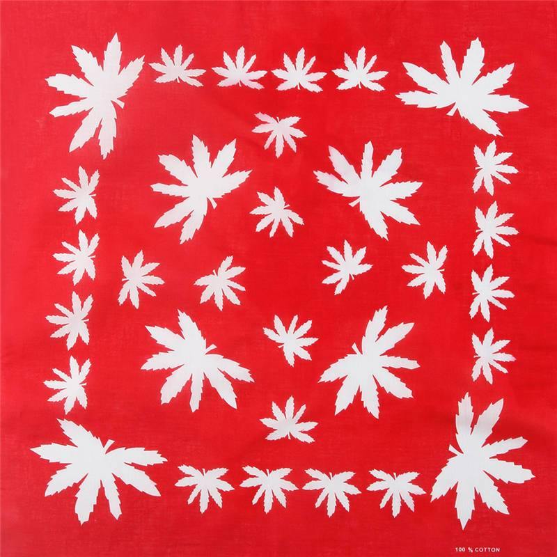 Bandana Rasta rouge 100 % coton | Rasta-Lion
