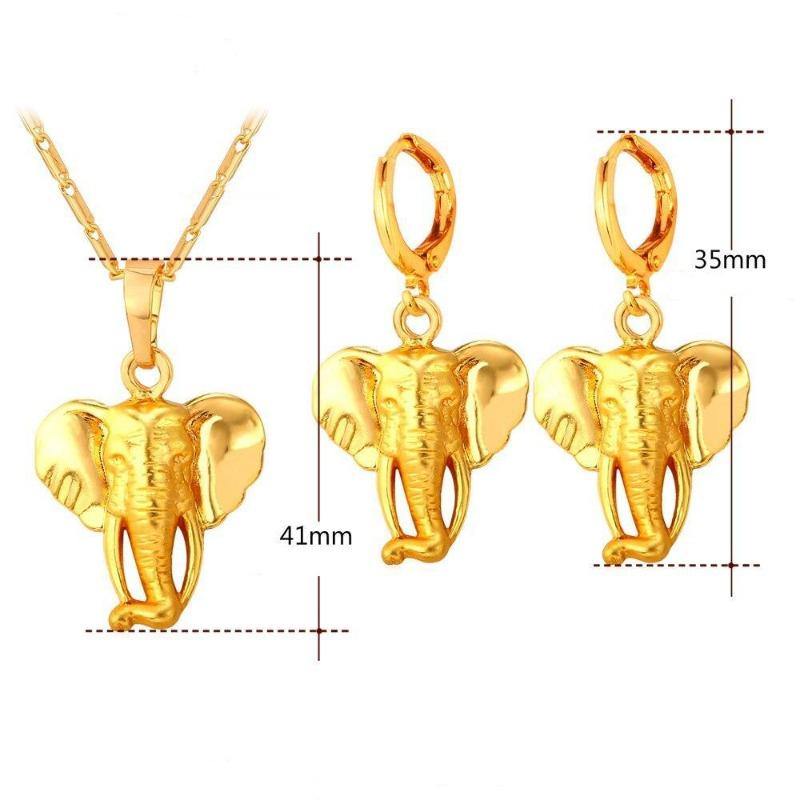 Parrure de bijoux Tête d'Éléphant | Rasta-Lion
