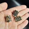 Perles Cheveux Viking bronze | Rasta Lion