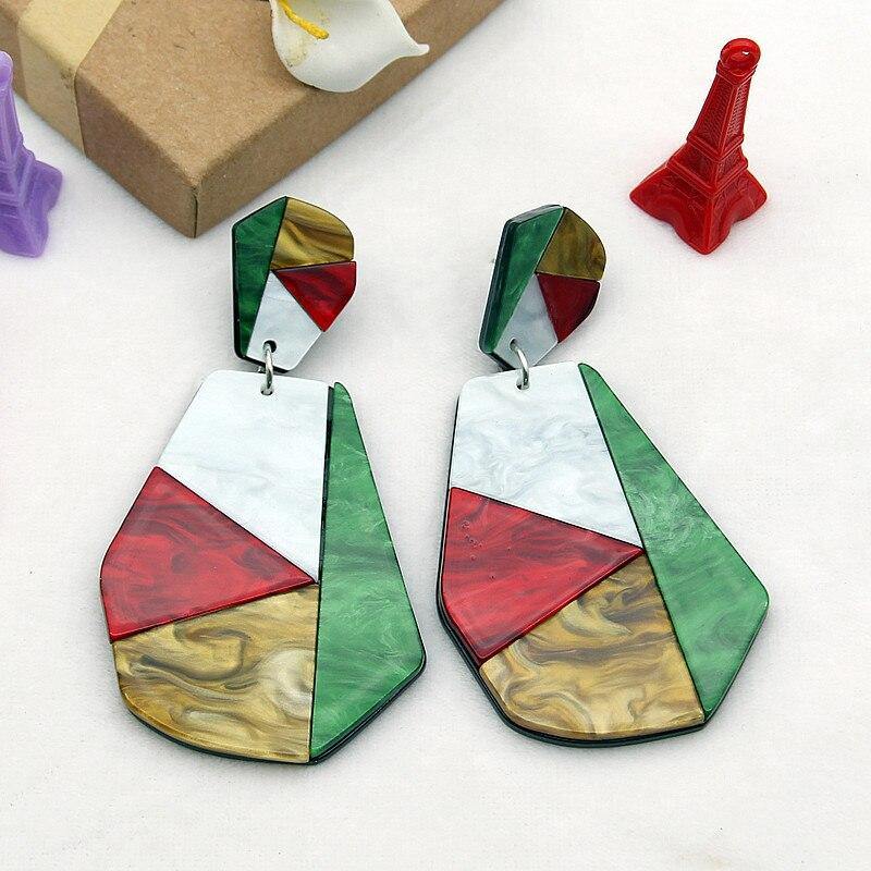 Boucles d'Oreilles Resine Écaille idée cadeau pour femme  | Rasta-Zion