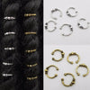 Bagues anneau pour dreadlocks par 5 ou 10 pcs  | Rasta Zion